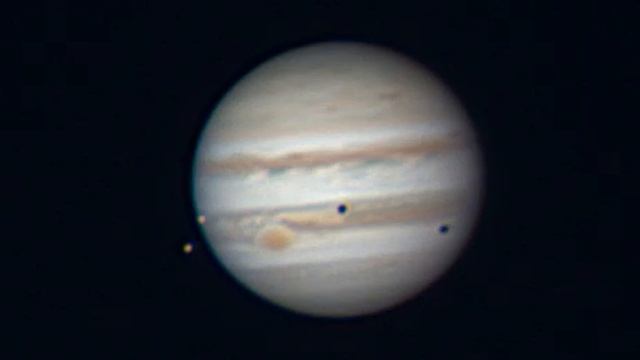 Jupiter triple transit 20131012