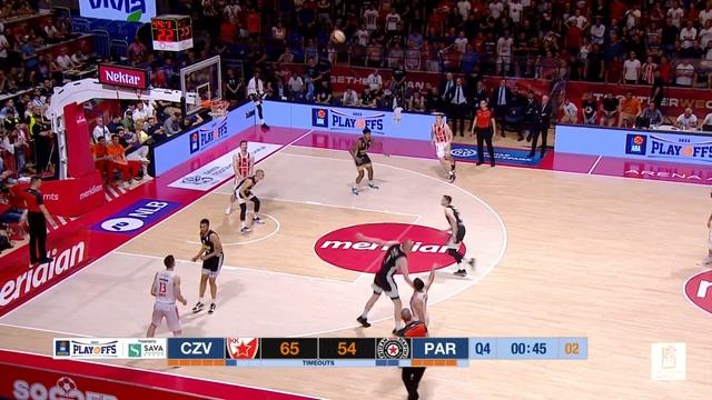 Campazzo finishes the game in style (Crvena zvezda Meridianbet - Partizan Mozzart Bet, 20.6.23)