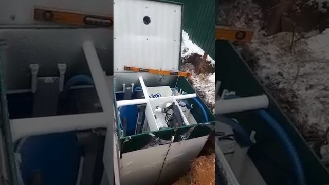 Монтаж Станции глубокой очистки Юнилос Астра !