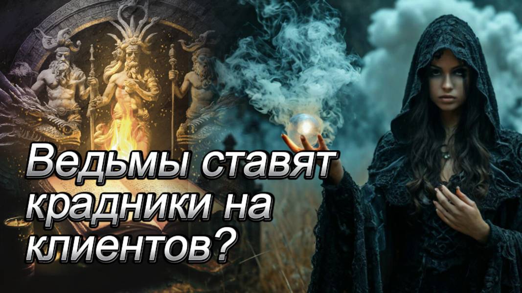 Ведьмы крадут Силу и ставят крадники на клиентов?