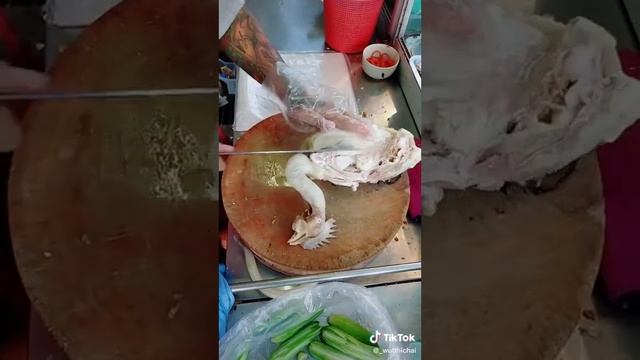 Xẻ thịt gà #gadoi