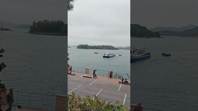 Saikung Pier in Hongkong