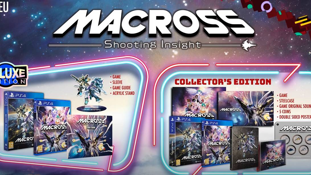 Macross Shooting Insight - Официальный трейлер даты выхода на консоли