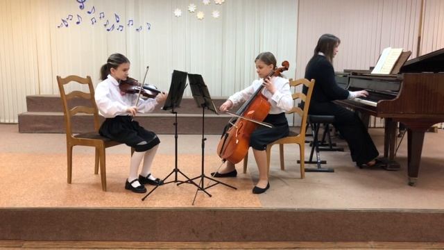 Е.Дубикова, В.Семенова_Л.Бетховен «Экосез»