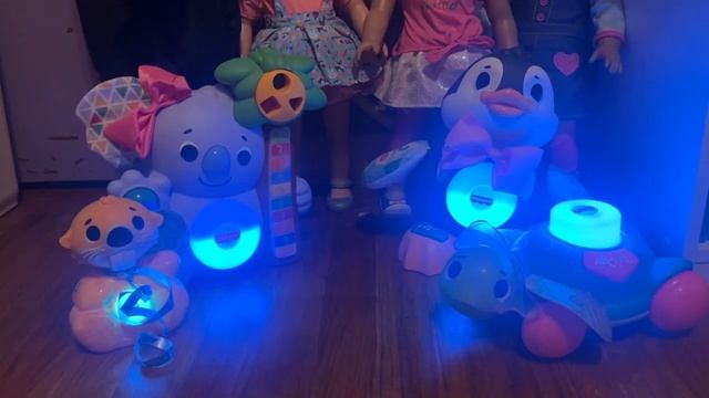Linkimals sea Turtle deep blue sea song with Koala penguin and beaver interacting