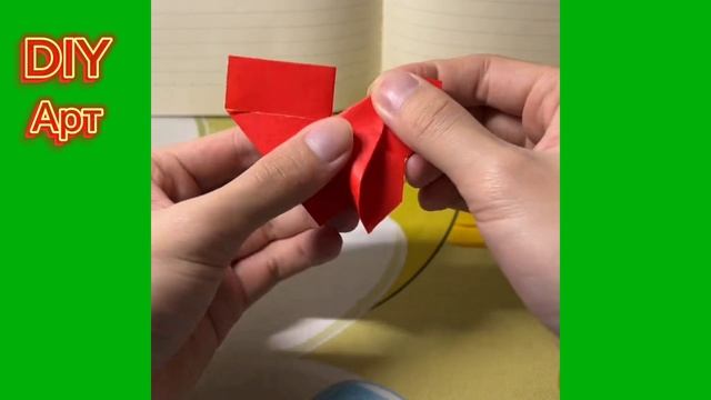 Вот как сделать бабочку из бумаги. DIY
Арт