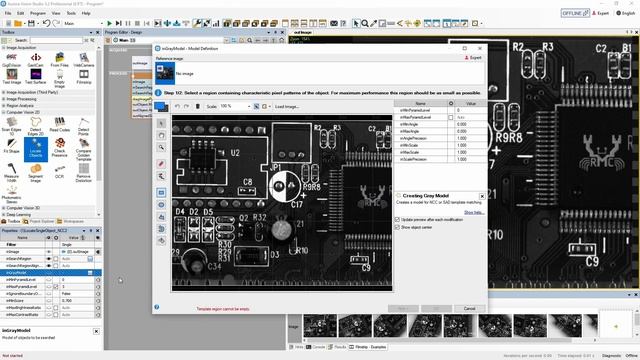 Program Example | Locate Capacitor | Zebra
