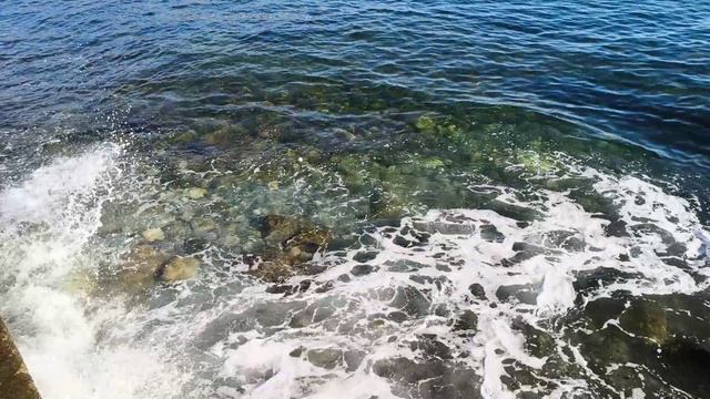 Море. Ялта, Крым, январь 2025