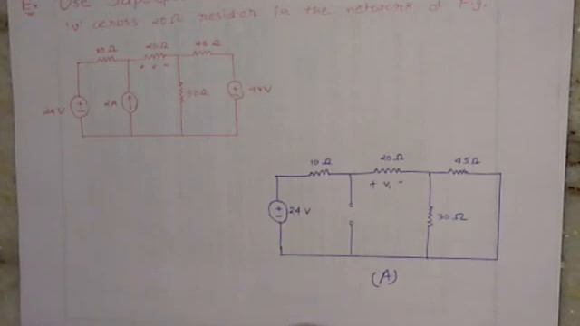 Superposition Theorem with Examples
