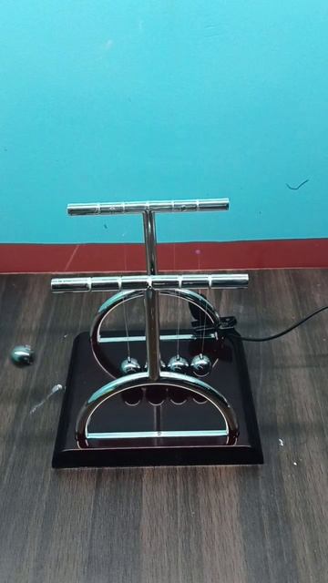 Newton's cradle experiment