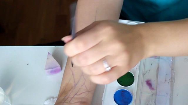 Halloween tutorial: Blodådror