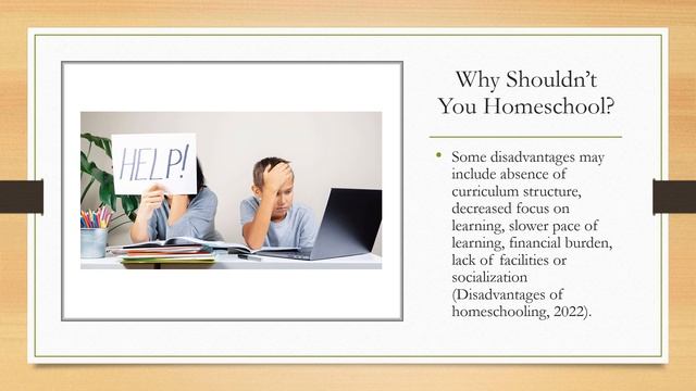 Home Education Presentation