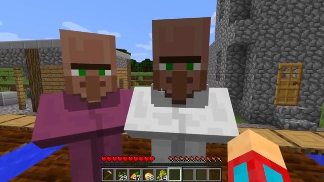 📹 МЫ ДУМАЛИ ЧТО ЭТОТ ЖИТЕЛЬ ПРОПАЛ В МАЙНКРАФТ | Компот Minecraft