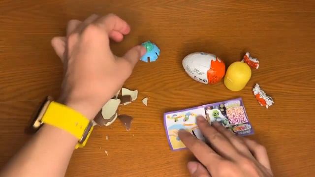 ASMR kinder surprise Applaydu and Avatar распаковка 90 #asmr#mystery#surprise#chocolate#kinder