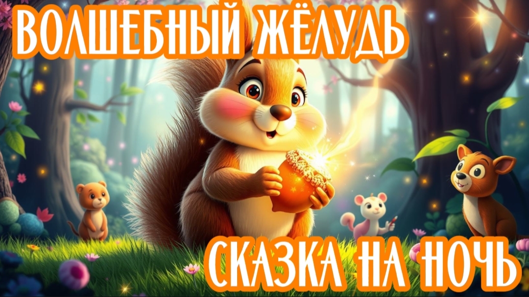 Детские сказки на ночь | Волшебный жёлудь
