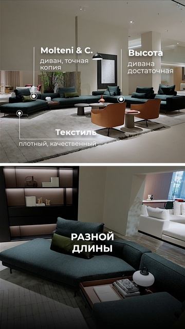 Диван, который стоит в лучших домах Италии — точная копия Molteni & C. | Мебель из Китая