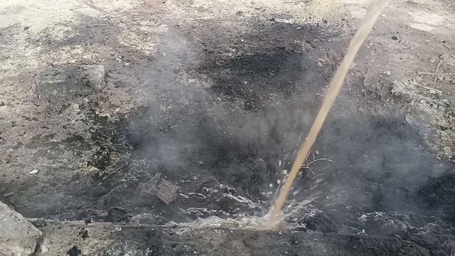 Промыли песок с пляжа Анапы после переработки в пиролизной печи