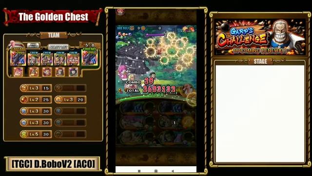 OPTC Garp Challenge Sabo/Koala Revolutionary Army 1 - One team Two quest Driven/Str