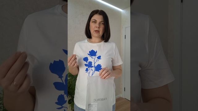 Примерка футболки от Фаберлик.