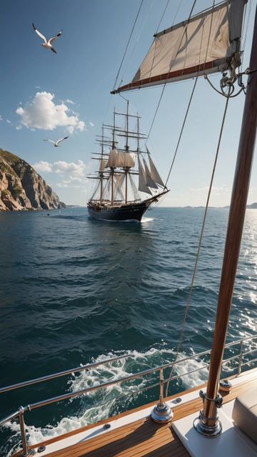 звуки прибоя, море, чайки