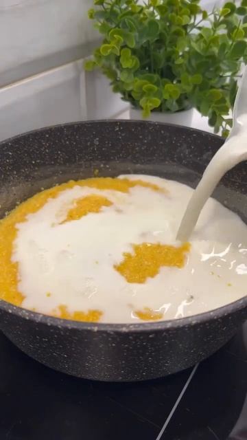 Кукурузная молочная каша