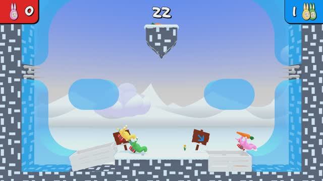 Super Bunny Man играя с девушкой, столько слез и криков!!!