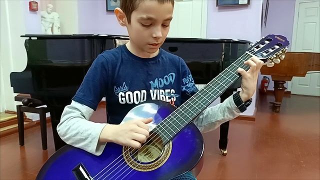 ДЩИ 10 г.Саратов.
М.Каркасси "Andantino".