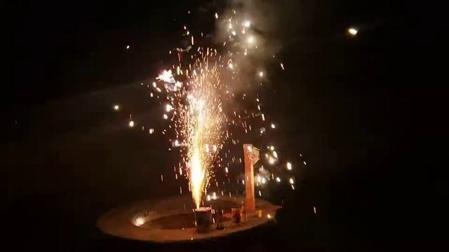 Legend Fireworks Blue Hawaii fountain
