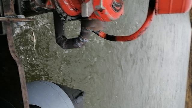 Лодочный мотор из бензопилы дружба