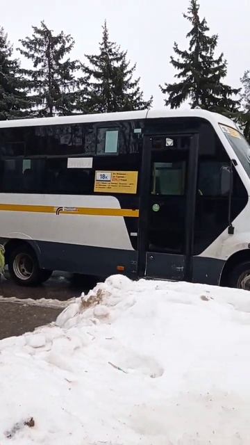 Миниролик #49 Газель next 18 маршрут #рек #автобус #газельнекст #маршрутка