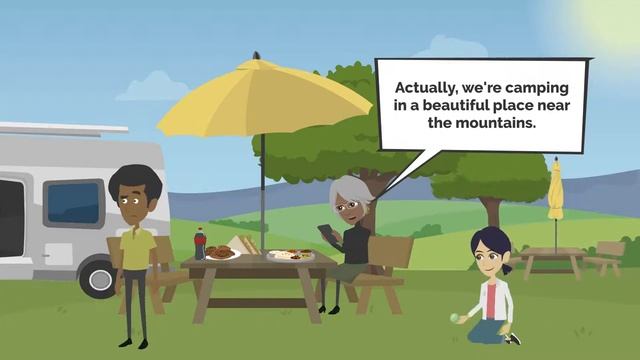 Present Continuous in English Conversation / English Panda