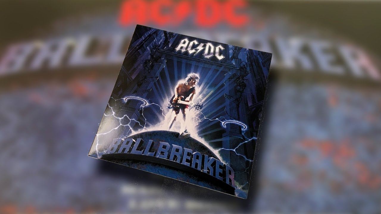 AC/DC. Ballbreaker. Black vinyl. 180 Gram. Vinyl unboxing