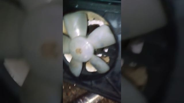 Поддув горна из друшлака и вентиратора печки ваз
