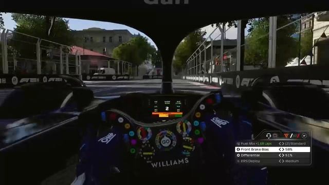 Гран-при Азербайджана в дождь?! Как справиться с мокрой трассой в F1 2023? 🌧🏎