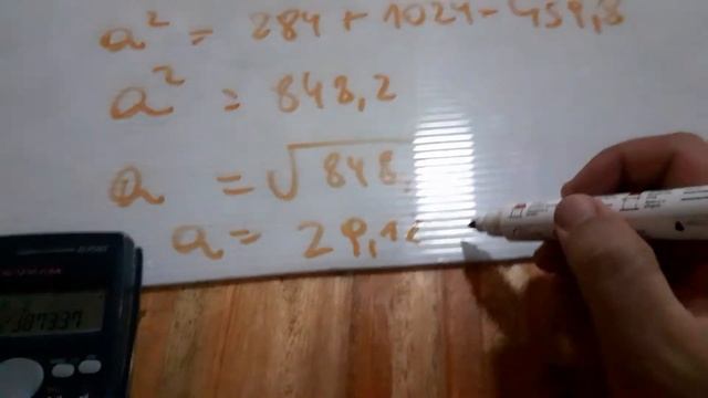 teorema del coseno
