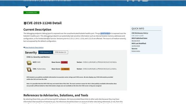 14 Kubernetes CVE