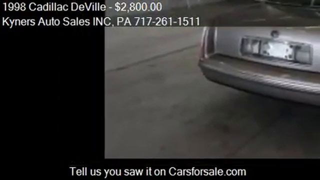 1998 Cadillac DeVille for sale in Chambersburg, PA 17202 at