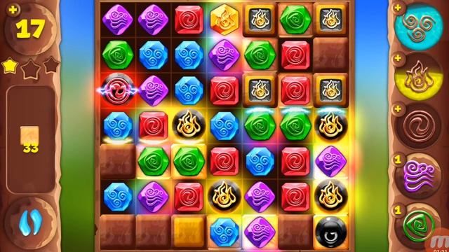 Планета самоцветов 858 уровень, Gemmy lands level 858.