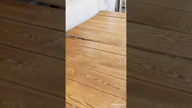 Шпонированные ступени на бетонную лестницу