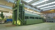Пресс-ножницы Idromec T1400CDF - тестирование на заводе