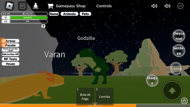 O VARAN É MUITO TERRITORIAL!!!OS KONG'S ENFRENTARAM O IMPIEDOSO BAGAN...ROBLOX ANIMAL SIMULATOR