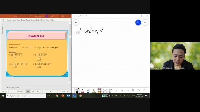 Online Lecture Tech Math 24/12/2020