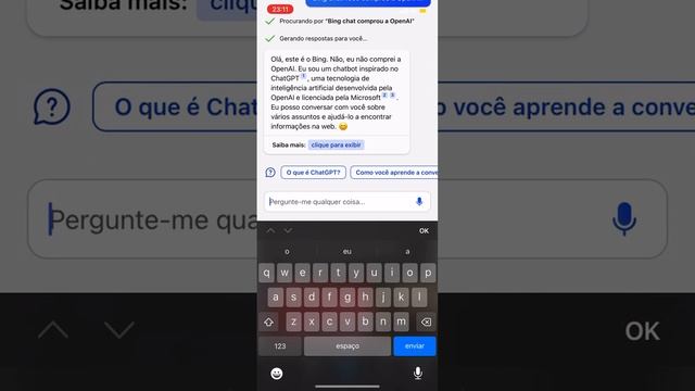 Bing Chat Tive uma Briga sobre ChatGPT da OpenAI com a IA kkkk 🤪🙂😳