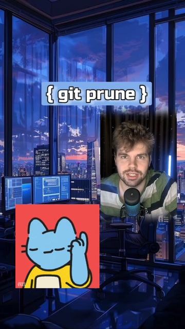 git prune на котах #git #it #программирование