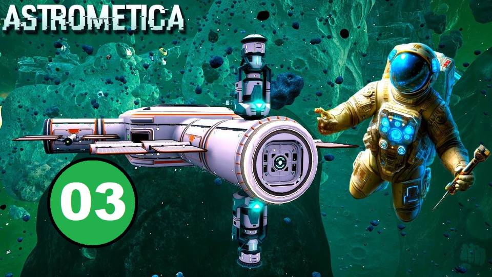 Astrometica 03 - Обшариваем шахту, контейнеры и все интересное поблизости.