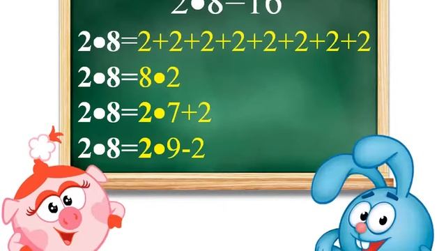 Умножение на 2