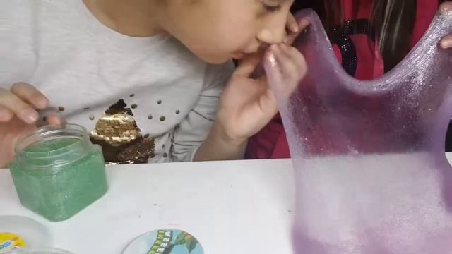 Сравневаем дорогой slime и дешевый slime и сквиши. 💎        ПРИЯТНОГО ПРОСМОТРА 😋