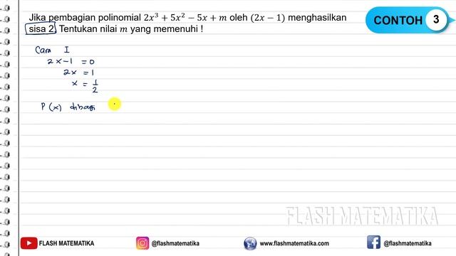 Pembagian Suku Banyak Oleh (ax+b)