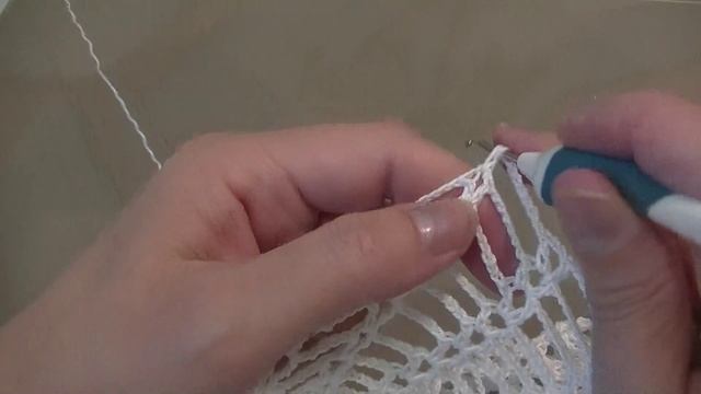 Скатерть простая для начинающих. Часть 10.