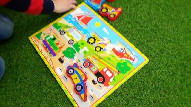 Учим цвета и цифры на английском языке играя с Егором